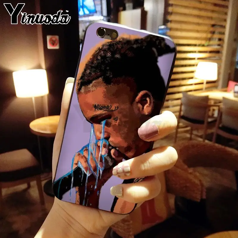 Yinuoda Xxxtentacion Mode черный ТПУ Мягкий силиконовый чехол для телефона iphone X XS MAX 8 7 6S Plus 5S