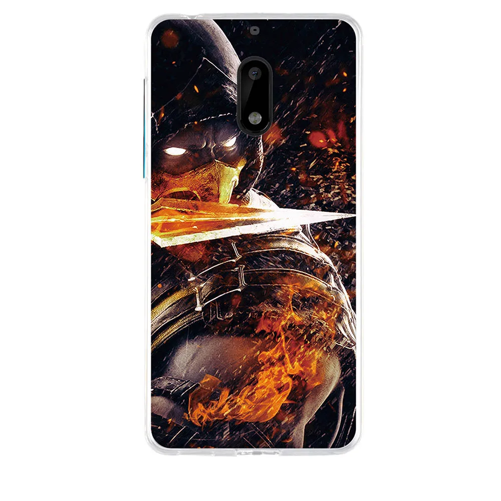 23 Для nokia 6 силиконовый чехол для nokia 6 TA-1033 TA-1021 задняя крышка чехол с узором для nokia 6 Funda бампер 5,5 дюймов Чехол - Цвет: 23