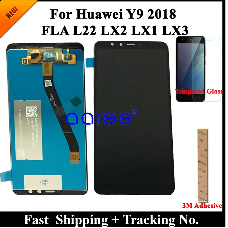 Оригинальный ЖК-дисплей для Huawei Y9 2018 сенсорный дигитайзер в сборе | Мобильные