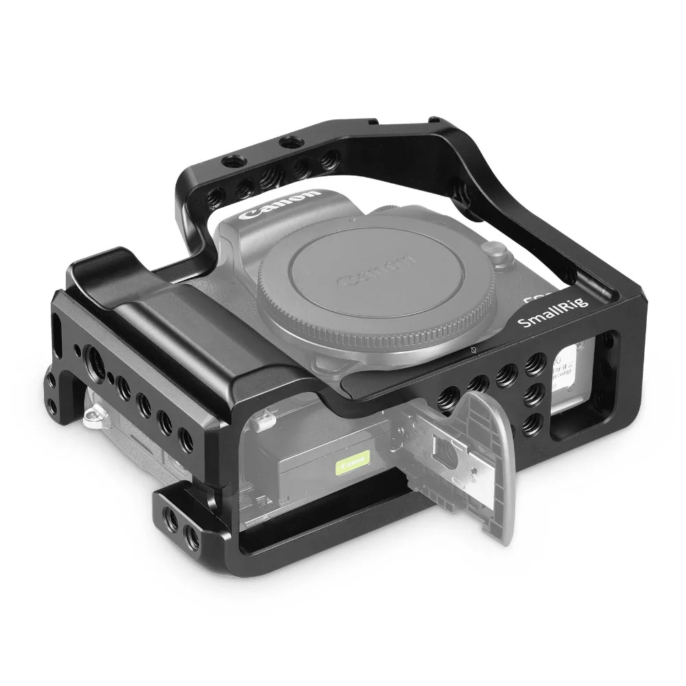 Клетка SmallRig для камеры Canon EOS M50 и M5 с мягкой ручкой подключения монитора к