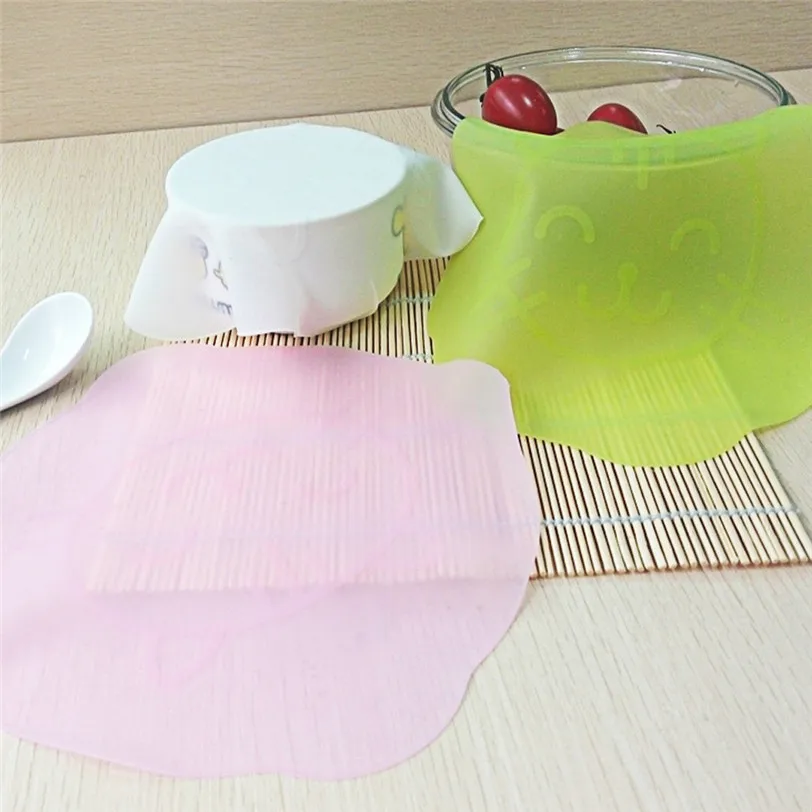 Силиконовые обертывания Крышка для чаши чашки покрывает микроволновую печь