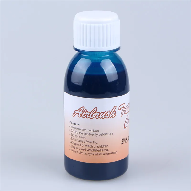 5 шт красочные Аэрограф татуировки чернила для тела краски искусства
