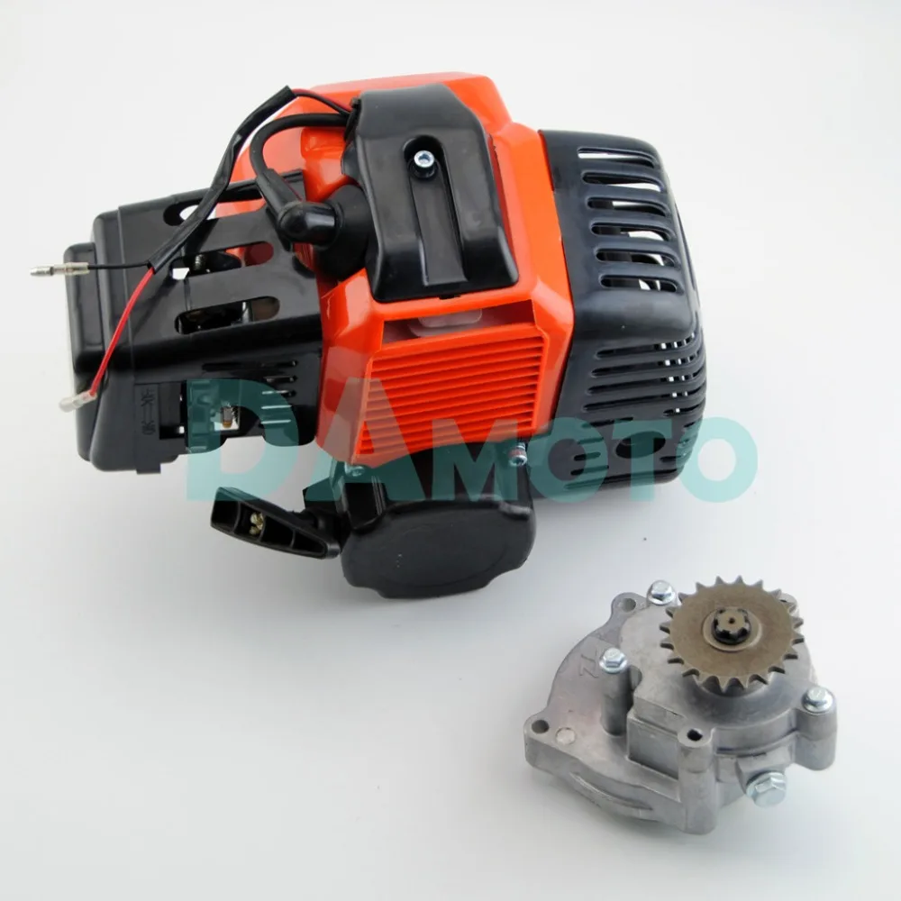 2017 Новый стиль 49cc двигателя и редукция передач для мини квадроцикла карманного