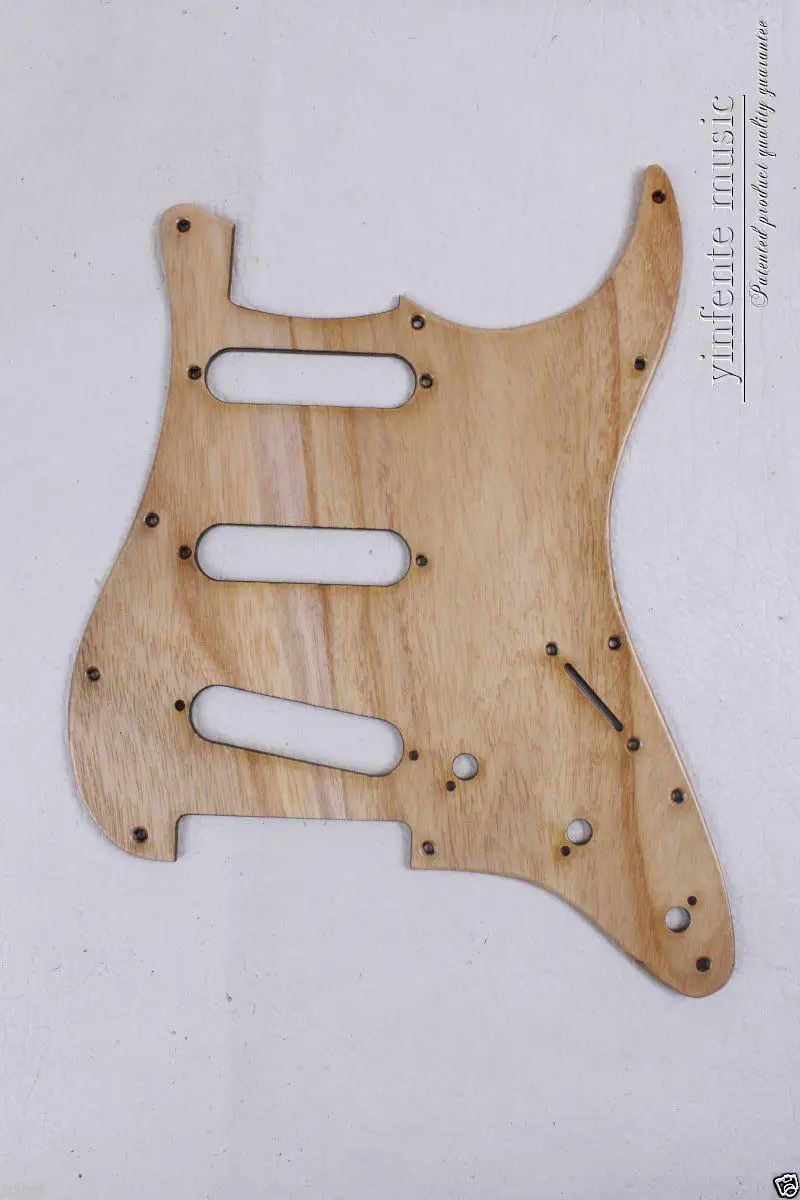 Новая деревянная накладка на электрогитару с пламенем аксессуары для гитары SSS