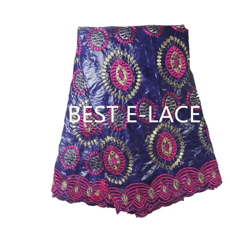 Африканский базен выскочка ткани Высокого качества африканская riche getzner черный