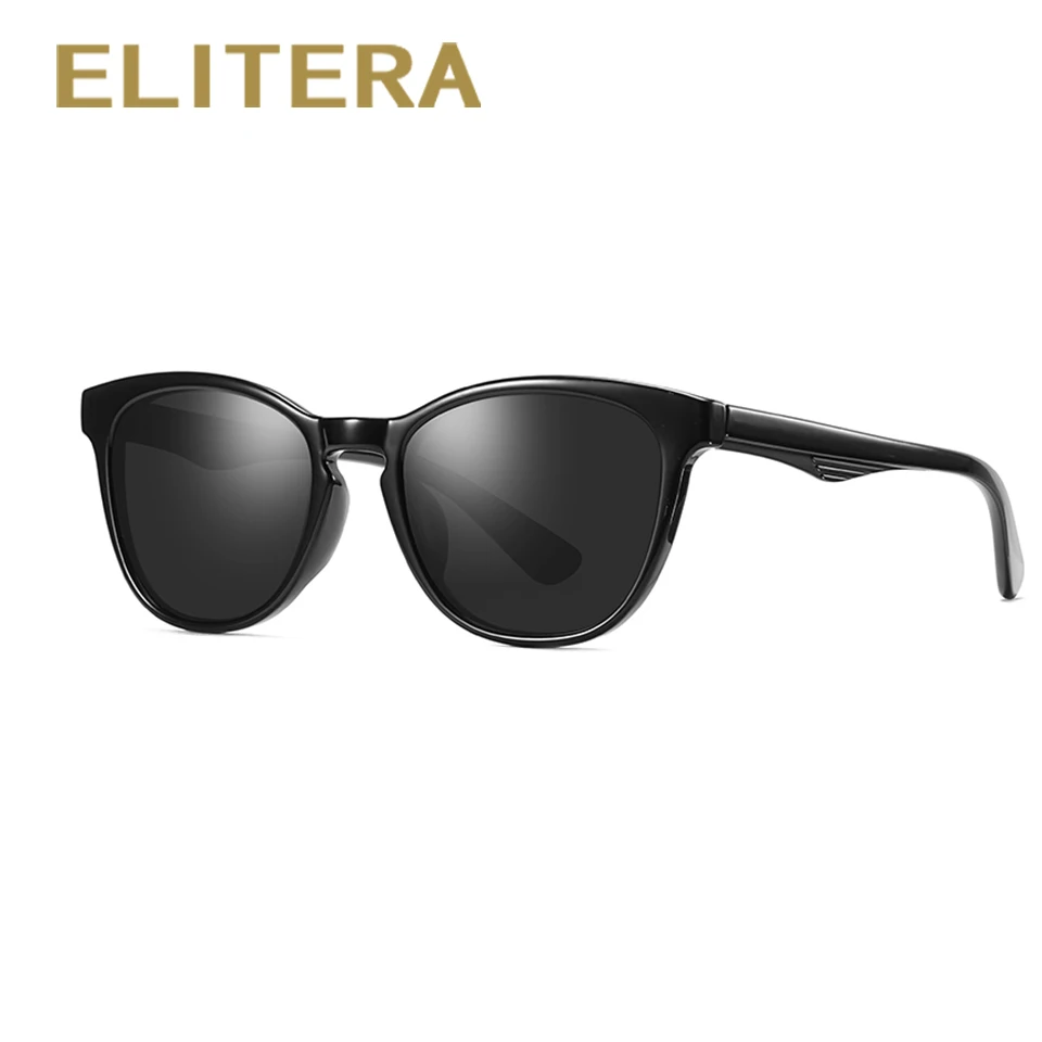 ELITERA круглые поляризованные солнцезащитные очки UV 400 Защита для мужчин женские очки