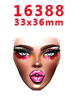 PR-16388 DIY принадлежности для рукоделия мультяшный персонаж плоский задний Плоские наклейки 30 шт. PR-15954-16513 - Цвет: PR-16388