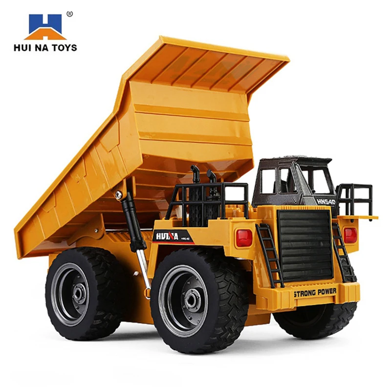 HuiNa 1540 игрушки для грузовых автомобилей RC шесть каналов 6CH 1/12 40HMZ металлические