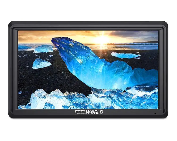 Камера FEELWORLD S55 экран 5 дюйма IPS 1280x720 поддержка 4K HDMI вход Наклон Камеры