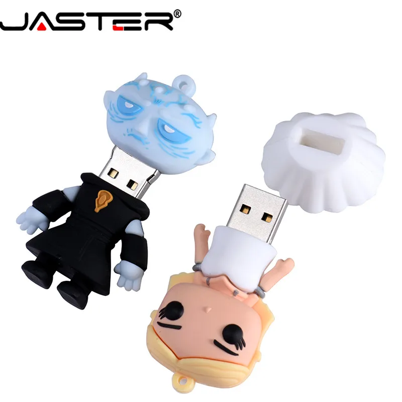 JASTER мультфильм USB 2,0 правильная игра серия флеш-накопитель Yaoh Danielis Tilion Jon Snow ручка-накопитель 4 ГБ 16 ГБ 32 ГБ 64 ГБ Флешка U диск