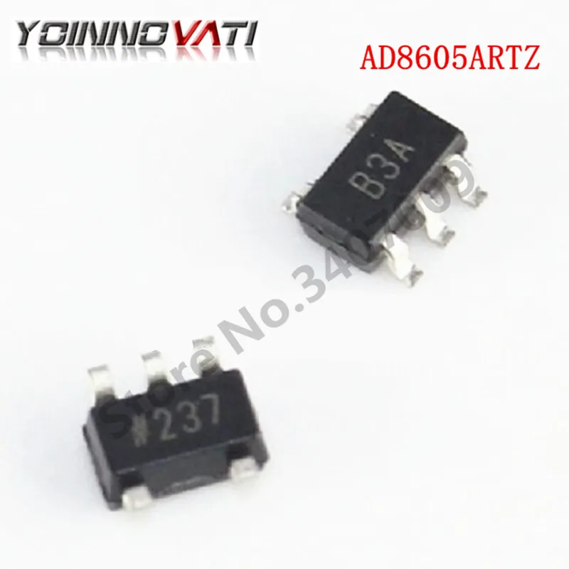 10 шт. AD8605ARTZ SOT23 AD8605 AD8605ART SMD AD8605AR СОТ 23|Соединители| |
