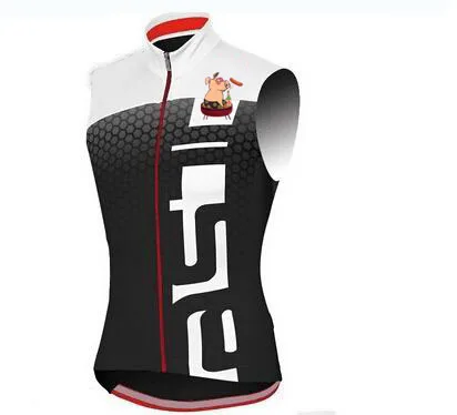 only vest Свинья милый дизайн ropa Джерси Майо для велоспорта ciclismo велосипедная одежда велосипедная рубашка велосипедная одежда гоночная одежда задние карманы - Цвет: only vest