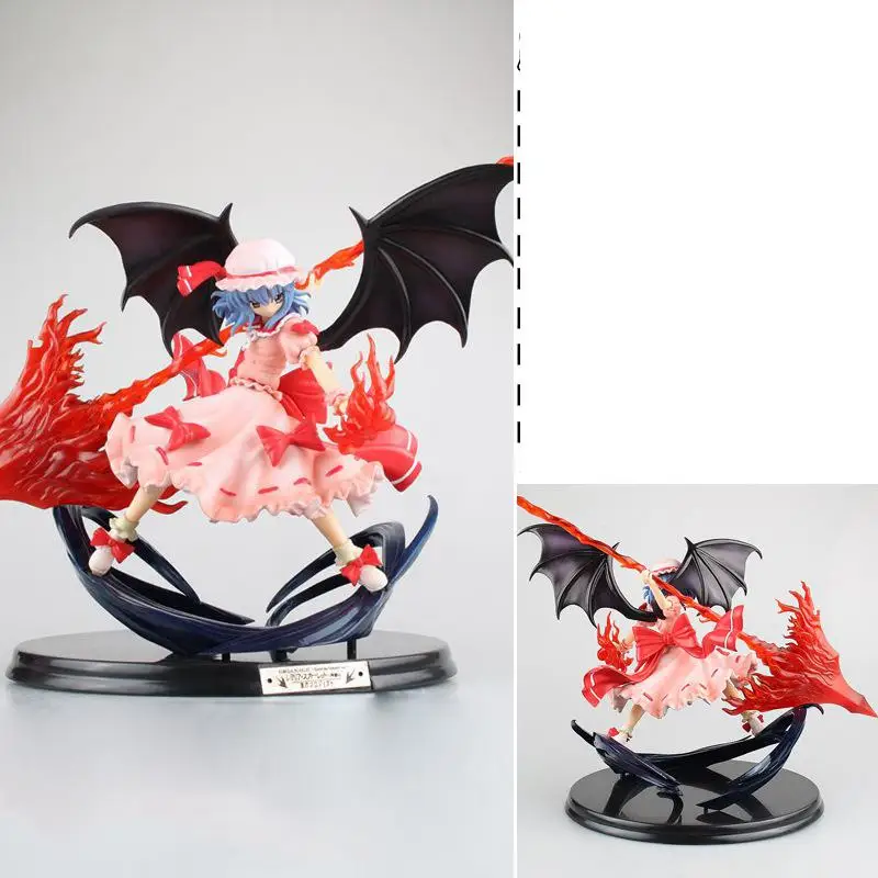Аниме экшн фигурки Remilia Scarlet Gunslinger Touhou Project японские аниме ПВХ коллекционные