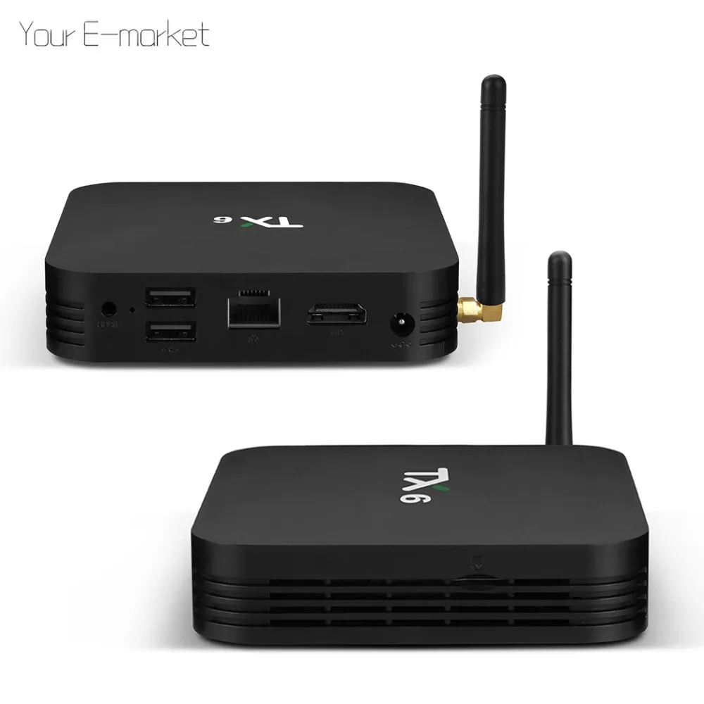 Tanix TX6 Android 9 0 ТВ коробка смарт телевидение IPTV Декодер каналов кабельного
