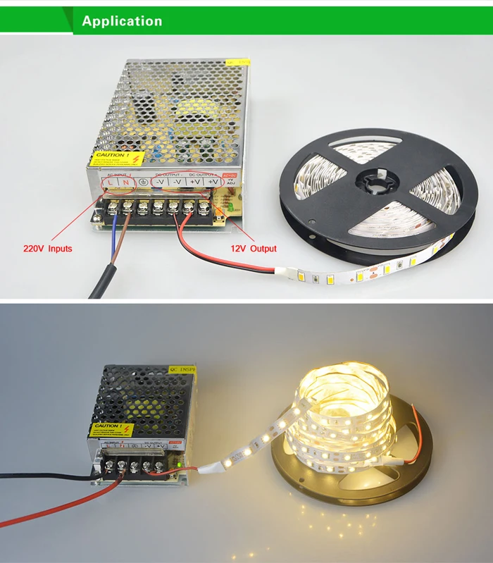 DC12V переключение Питание 1A 2A 3A 5A 10A 15A 20A 110V 220V переменного тока в постоянный DC12V 15 Вт 24 Вт 38 Вт 60 Вт 100W 120W 150W 180W 240W Питание