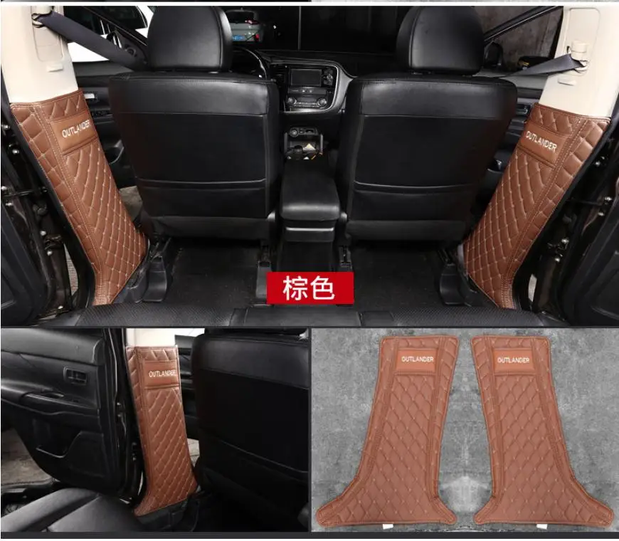 2 шт. автомобильные Чехлы микрофибра кожа анти-Ударная пластина анти-игровой