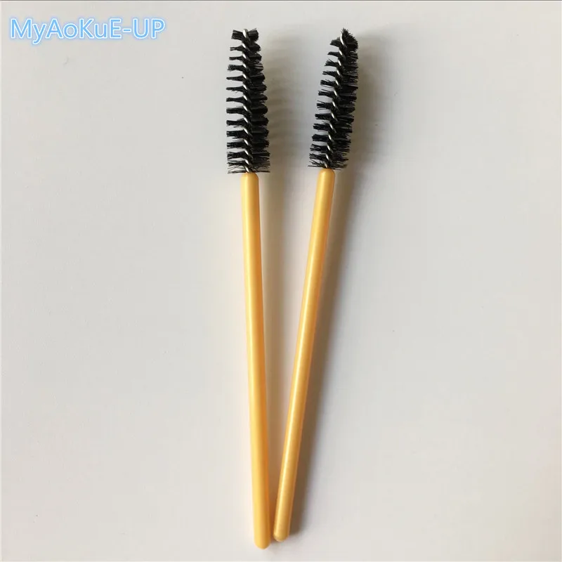 Смешанные Различные цвета золотые Handel кисти для ресниц 1000 шт./лот тушь палочки