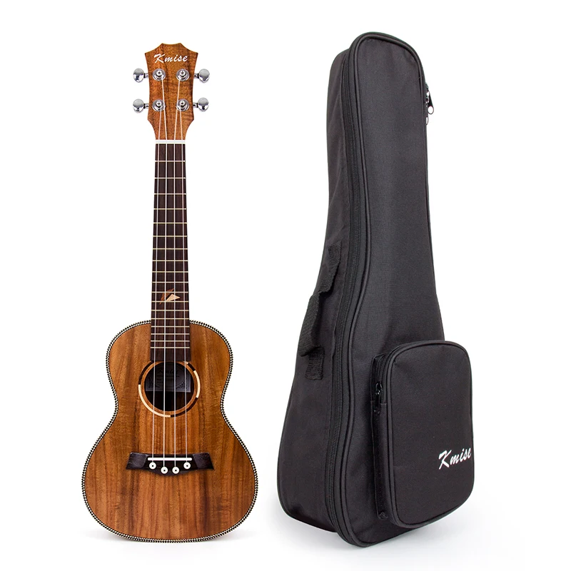 Kmise концертная Гавайская гитара Acacia Ukelele uke 23 дюймов 18 ладов Aquila String с Gig Bag|string