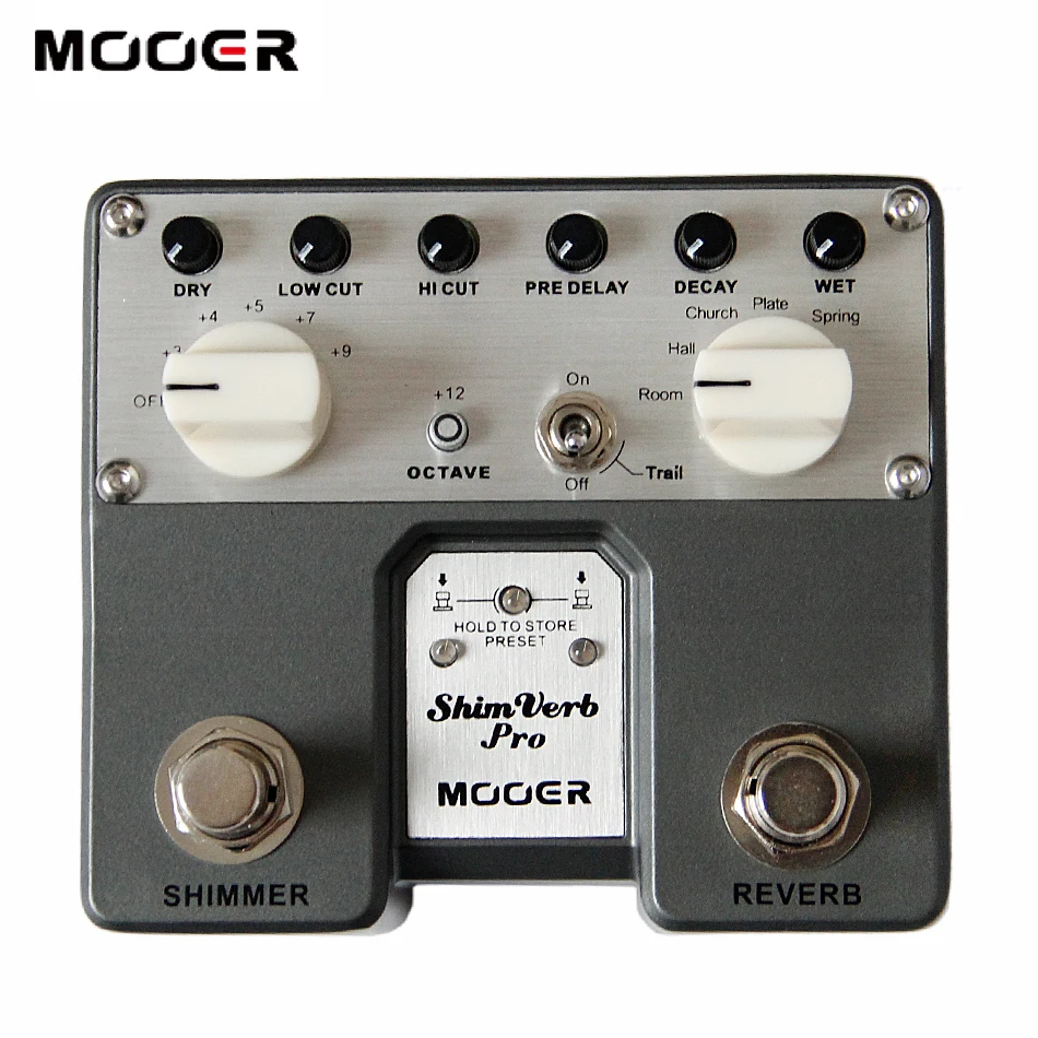 MOOER Shimverb Pro цифровая педаль реверберации электрическая гитара Эффекты