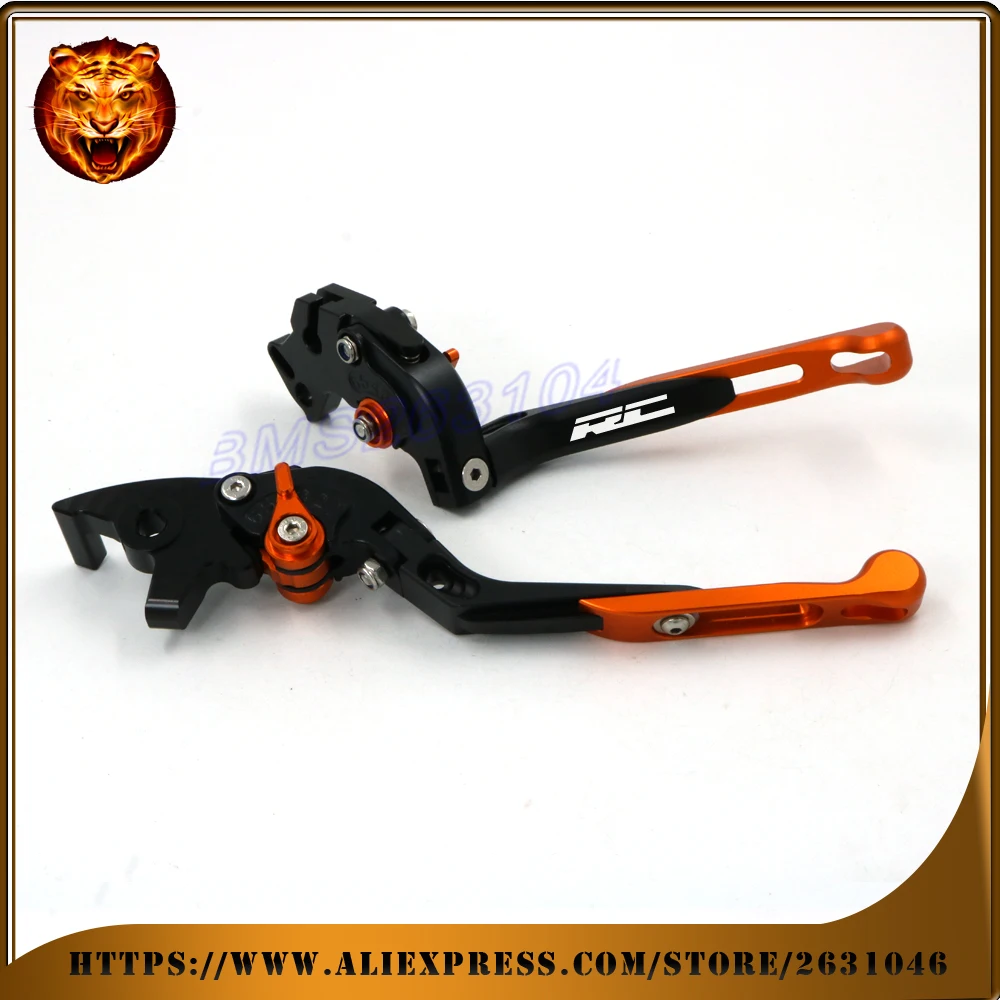 Регулируемый складной выдвижной тормозной рычаг сцепления для KTM RC RC125 RC200 RC390 125 200