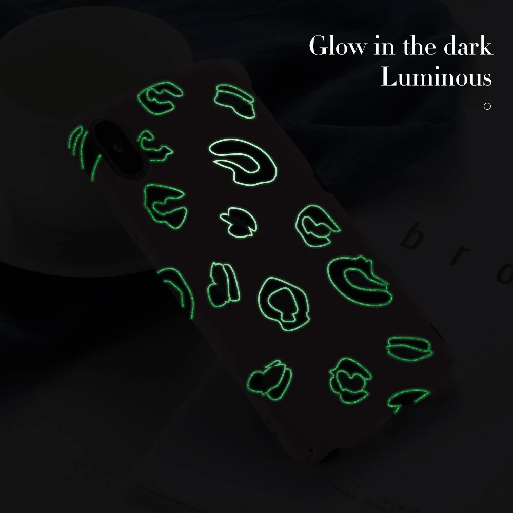 KISSCASE PC леопардовые светящиеся наклейки на воду чехол для телефона Xiaomi mi 9/Play/mi 8 Lite