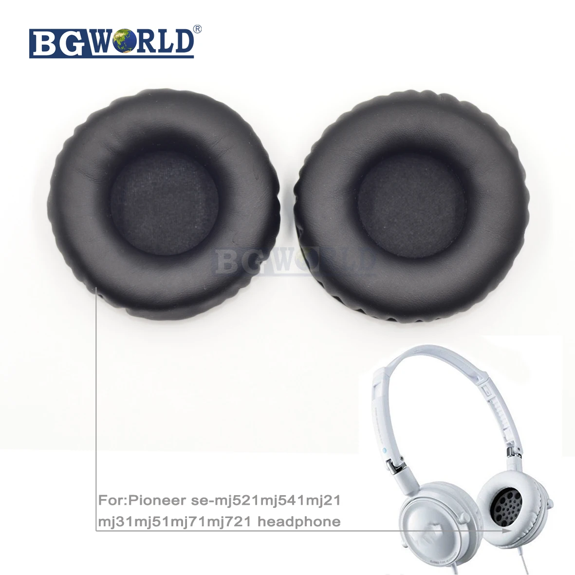 BGWORLD амбушюры пенный наушник подушка для Pioneer se mj521 mj541 mj21 mj31 mj51 mj71 mj721 губка