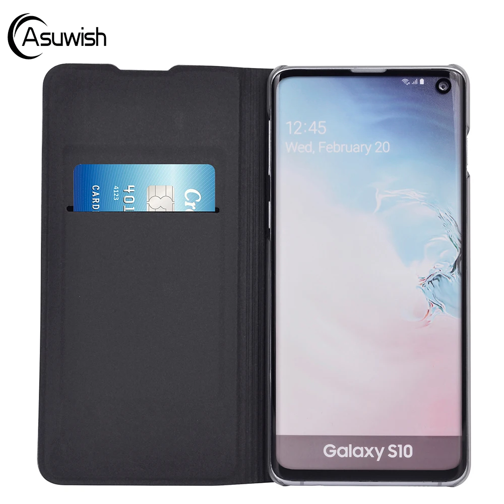 Кожаный чехол книжка для Samsung Galaxy S10 Plus S10E Lite 5G S 10 S10lite S10plus Galaxys10|Бамперы| |