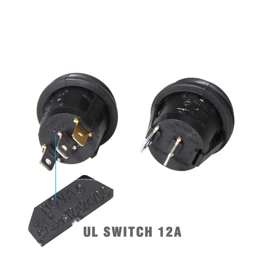 1 шт. переключатель фар для включения/выключения мотоцикла 7/8 &quot22 мм светодиодный