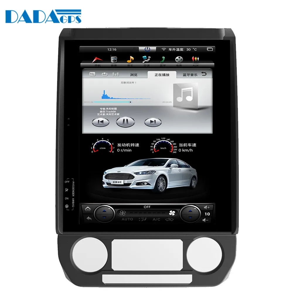 12 1 &quotTesla стиль автомобильный Радио мультимедийный плеер для Ford F150 GPS 2015 2016 2017 2018