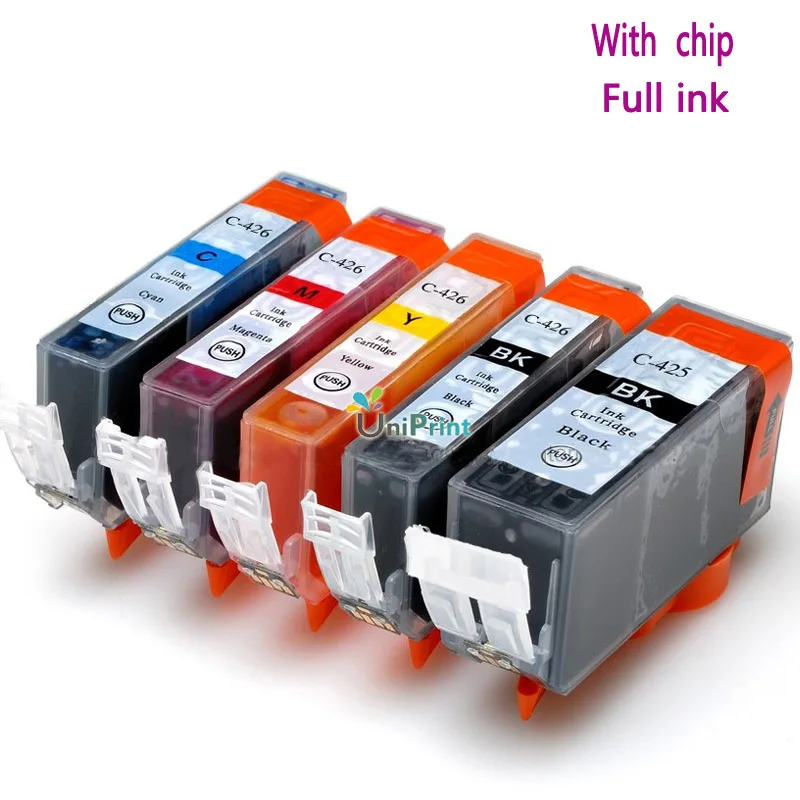 Новый совместимый картридж PGI425 CLI 426 для Canon PIXMA iP 4840 MG5140 MG5240 MG6140 MG8140 iX6540 MX884|ink