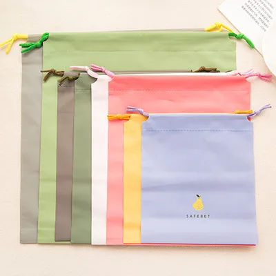 Водонепроницаемые дорожные сумки на шнурке для багажа Хлопковая сумка хранения