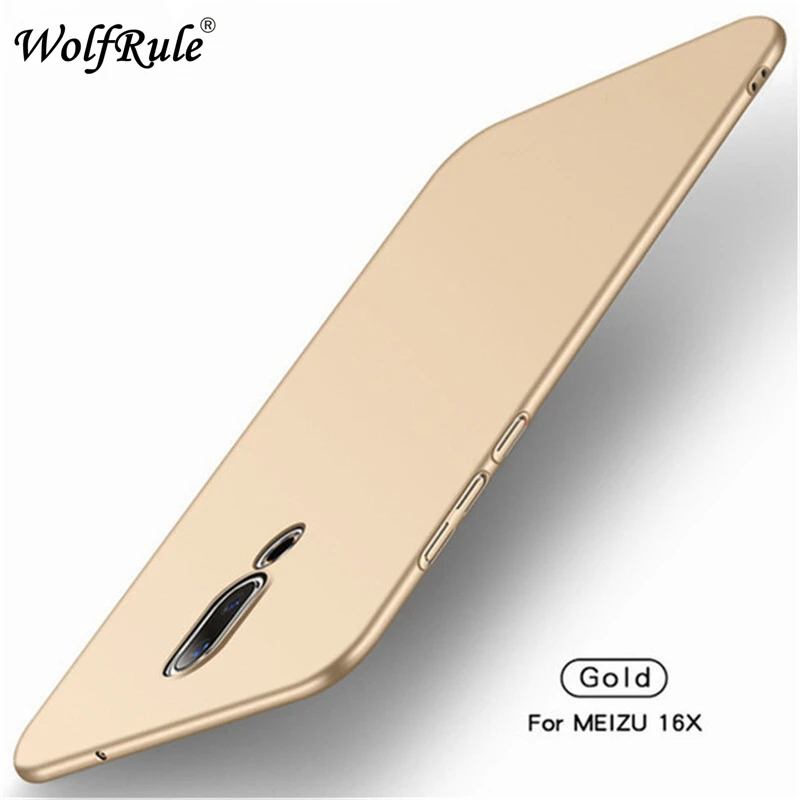 Чехол для Meizu 16 Ультра-Тонкий Гладкий Жесткий ПК Бампер защитный задний телефона