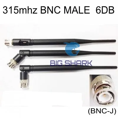 Антенна 315 МГц (6DBI) L = 19 omni антенна с высоким коэффициентом усиления BNC J разъем|antenna