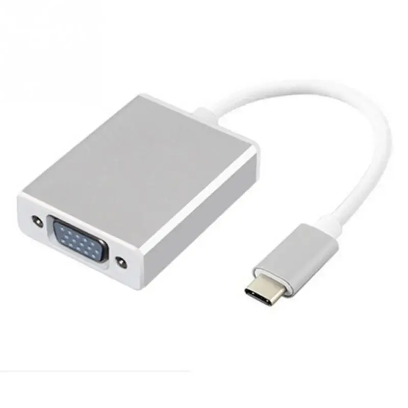 2018 Новый горячий salse Тип-C VGA кабель USB3.1 к HD Дисплей Порты и разъёмы Кабель