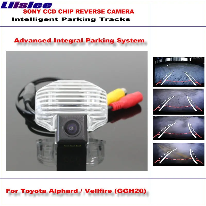 

Liislee HD SONY Car Rear Camera For Toyota Alphard / Vellfire 2008~2015 Intelligent Parking Tracks Reverse NTSC RCA AUX