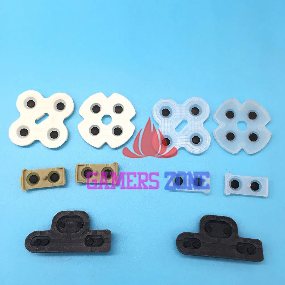 200 комплектов сменный проводящий резиновый ключ D Pads кнопочный контроллер для PS3