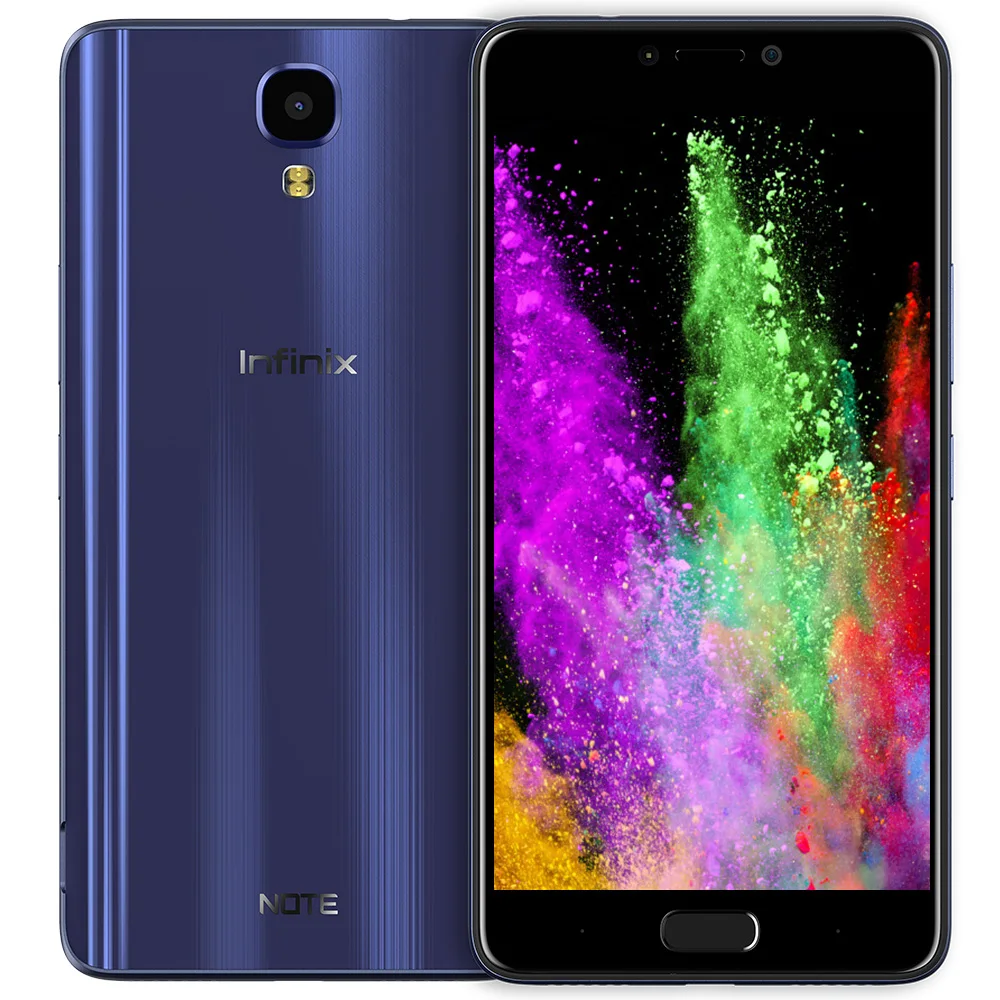 Infinix Note 4X572 4G Phablet Global Android 7 0 5 дюймов MTK6753 Восьмиядерный 3 ГБ ОЗУ 32 Гб ПЗУ 13 МП задняя