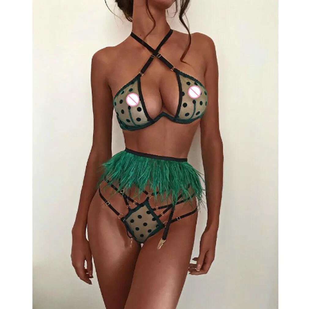 Новинка Лидер продаж женское сексуальное нижнее белье из 2 предметов кружевной