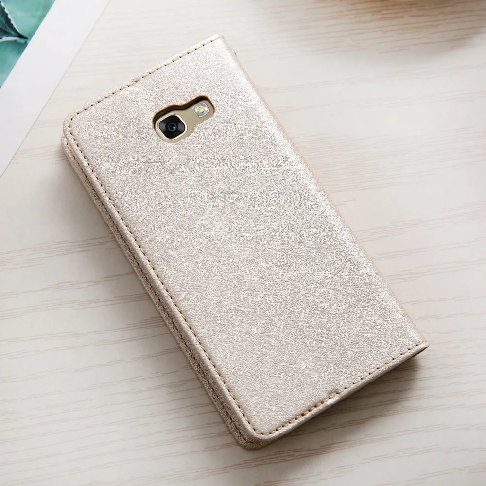 Магнитный флип-чехол для телефона samsung A5 Чехол кожаный+ силиконовый шелковый кошелек чехол для samsung Galaxy A5 чехол