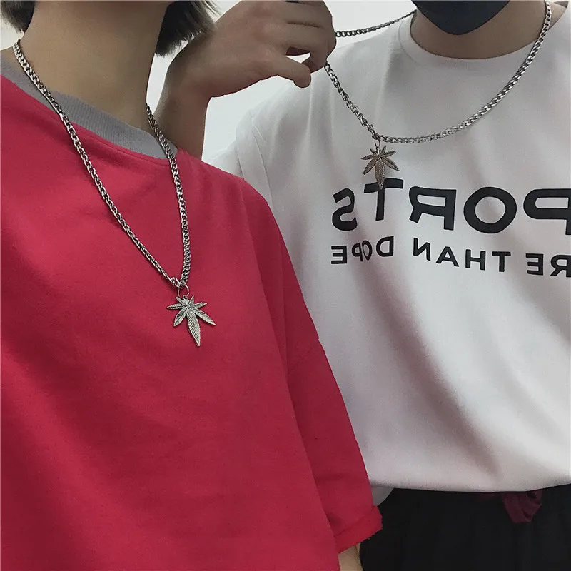 Подвеска Harajuku для мужчин женщин пары рэп ожерелье эстетическое старинные