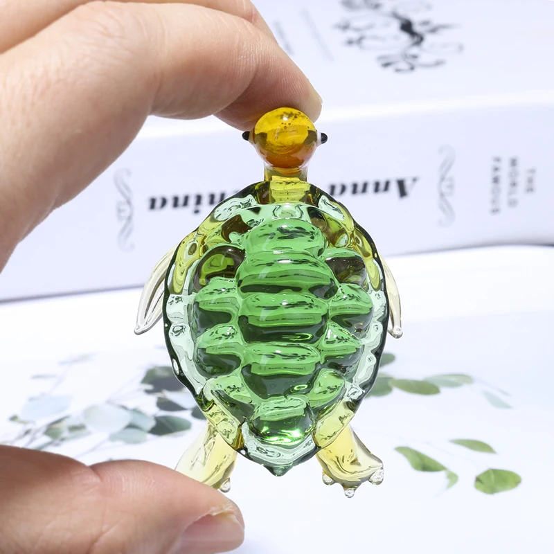 H & D аквариумные украшения стеклянные фигурки красочные морские животные