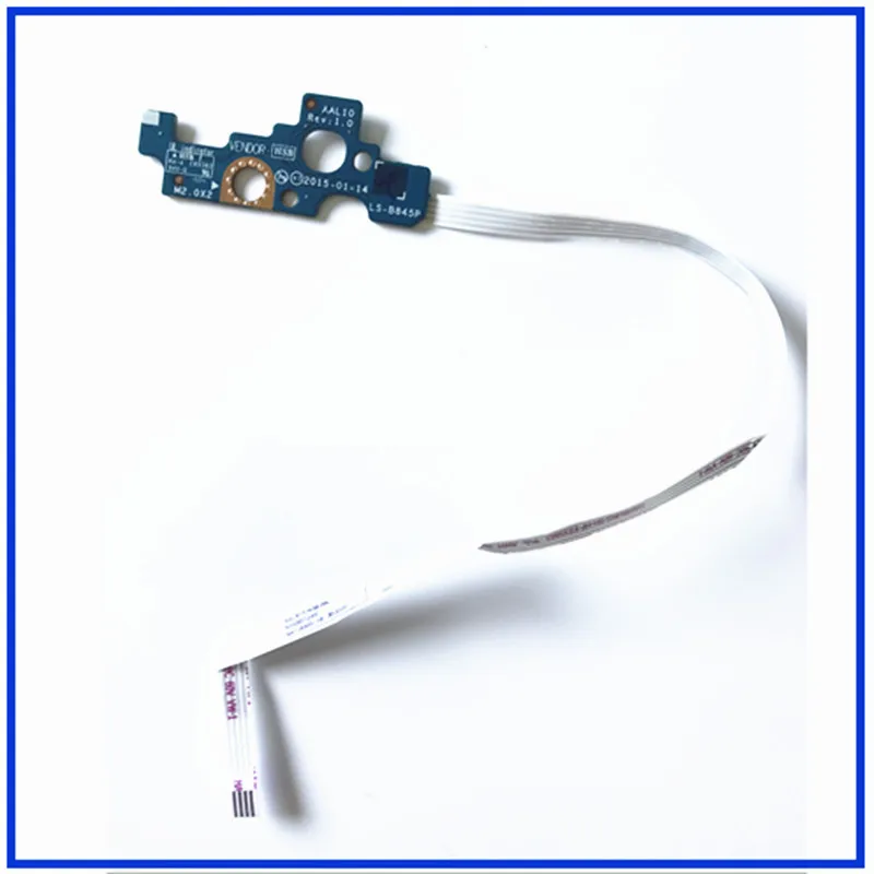 

NEW LAPTOP POWER BUTTON BOARD CABLE FOR DELL Inspiron 17 5755 5758 5759 LS-B845P SWITCH CABLE BOARD