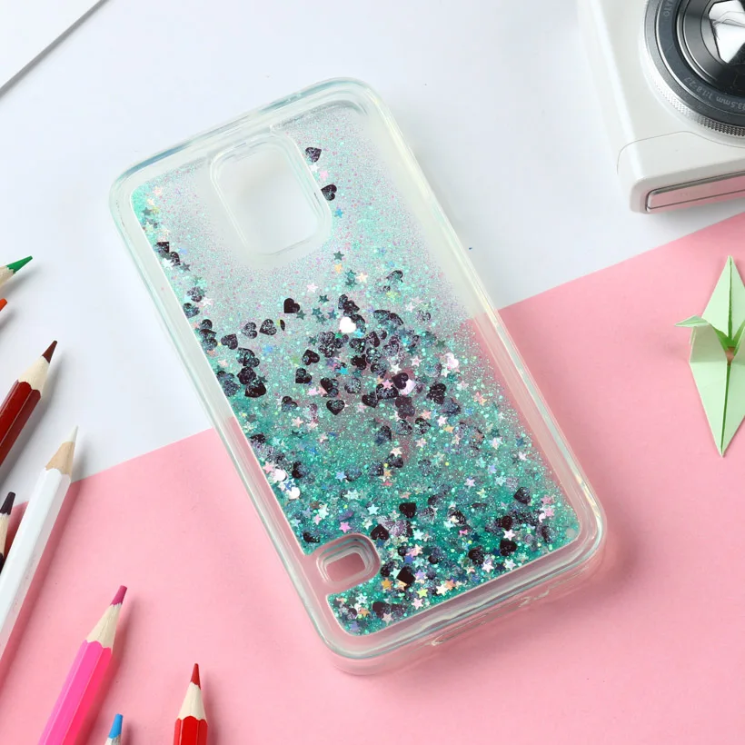 Блестящие чехлы с жидкостью для samsung Galaxy S5 чехол для samsung S6 S7 S8 S9 край A6 A7 A8 J6 J4 J8 плюс S10 S10E S10 плюс Чехол
