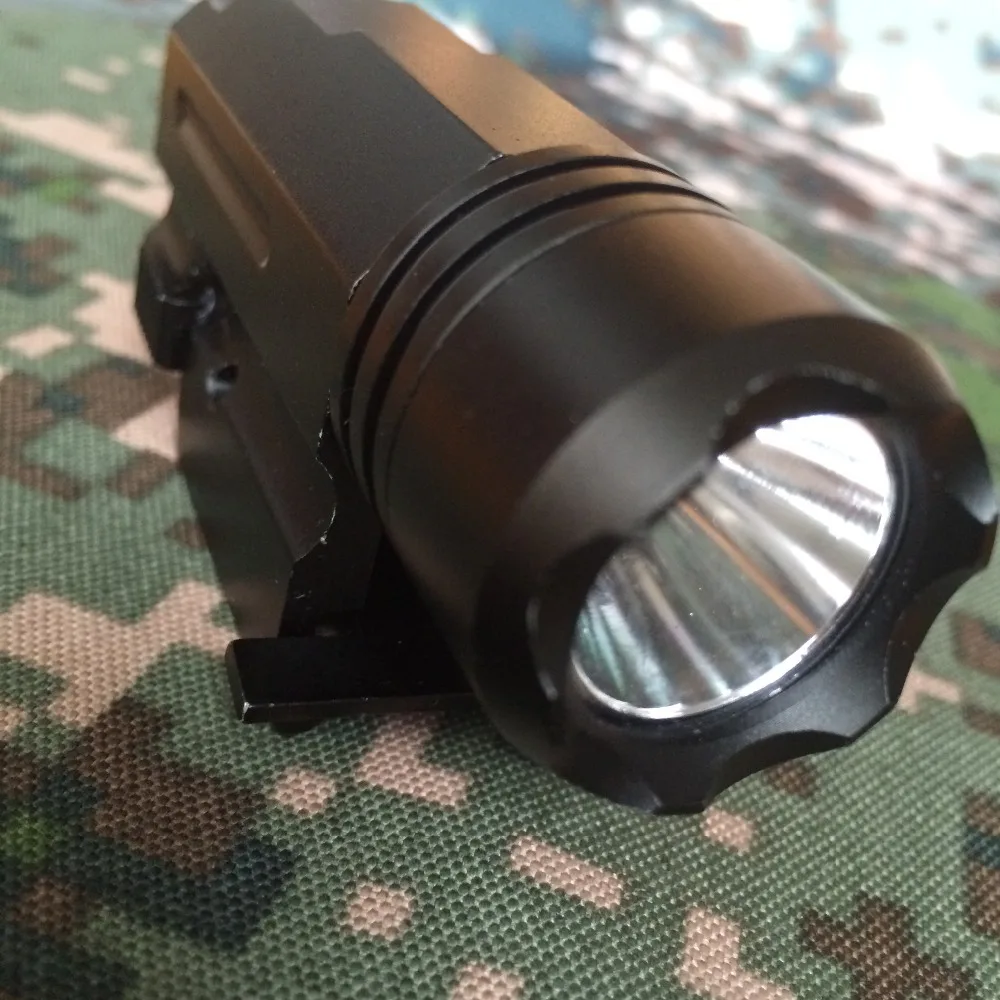 Светодиодный тактический фонарик пистолет для стрельбы 600 люмен 20 мм|airsoft tactical