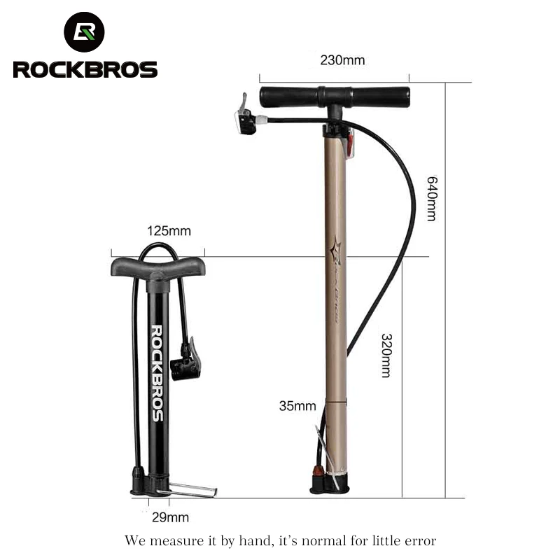 ROCKBROS велосипедные насосы Presta Schrader AV FV 120PSI мини MTB дорожный велосипед велосипедный