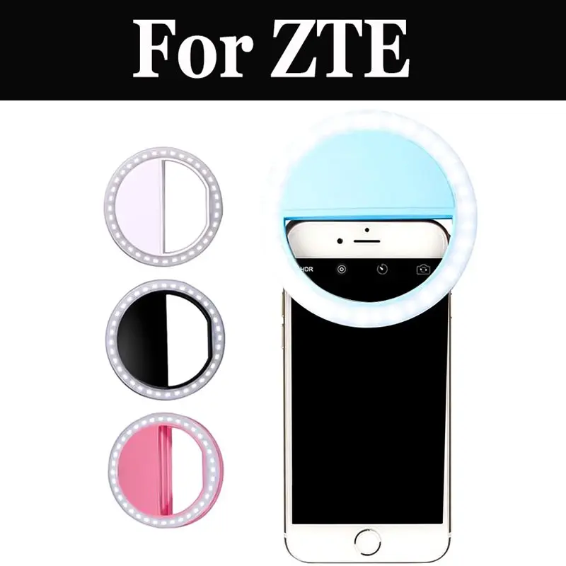 Кольцевой светодиодный светильник для селфи Точечный камеры Zte Blade L5 Plus V7 Lite Max V8
