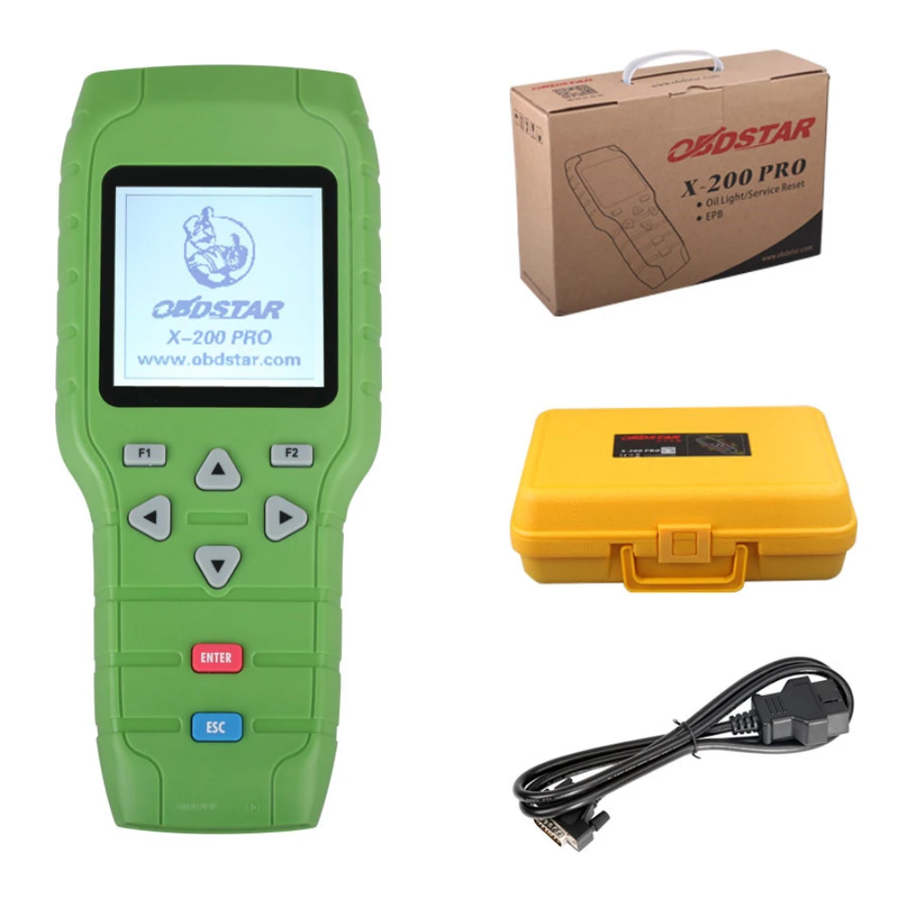 Оригинальная конфигурация OBDSTAR X 200 X200 Pro A + B для сброса масла программное