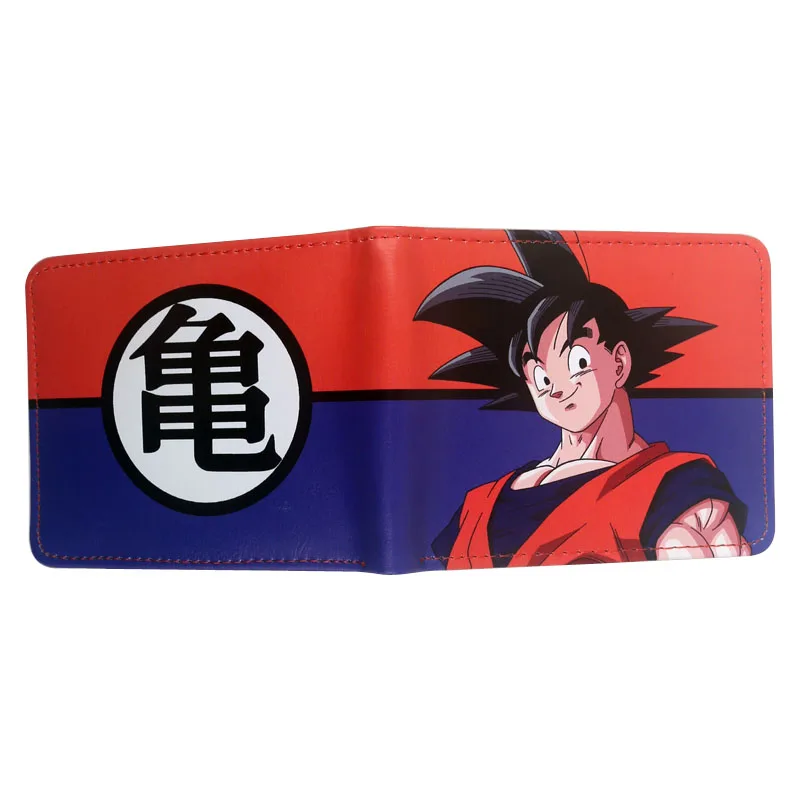 Суперфигурный бумажник с изображением Драконий шар z Saiyan goku, Аниме Бумажник на молнии, карманный с отделениями для карт, слот - Цвет: DBS-02