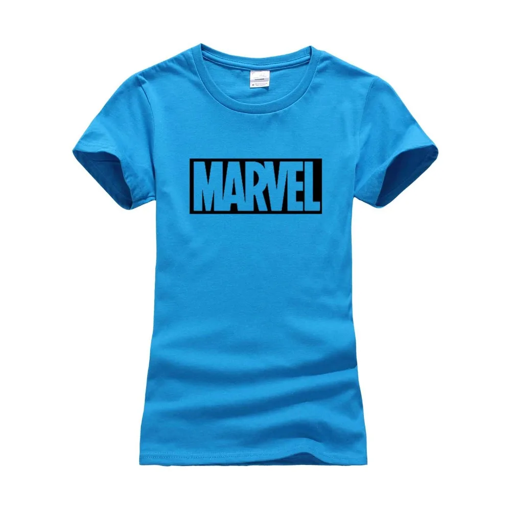 Мода Harajuku Повседневное Для женщин Футболки для женщин в стиле панк-рок Marvel TS Хлопка tumblr футболка Повседневное битник для Famale Топ
