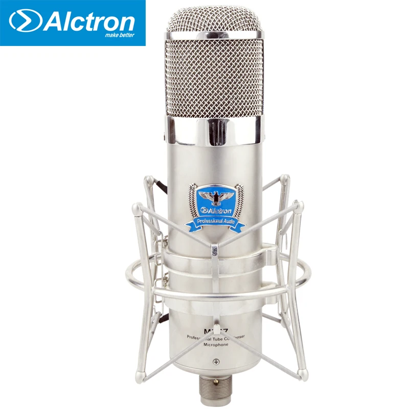 Alctron MK47 Профессиональный Tube конденсаторный микрофон Studio 35 мм большой золотой
